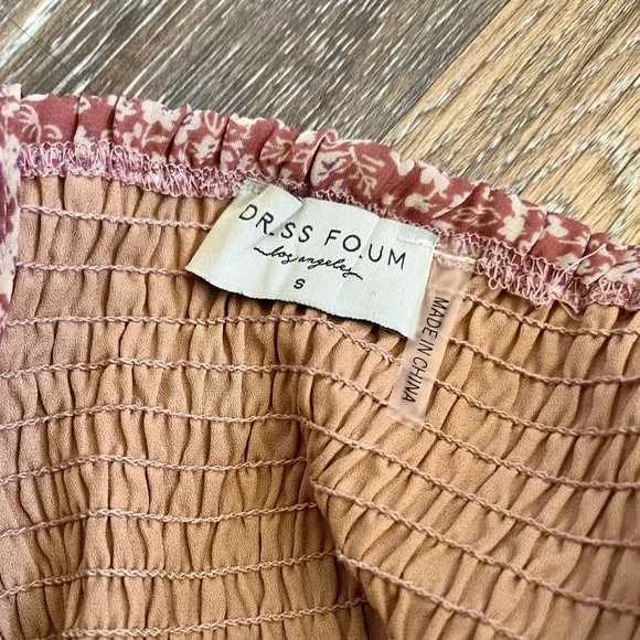 urban outfitters pink floral mini dress - Picture 4 of 6